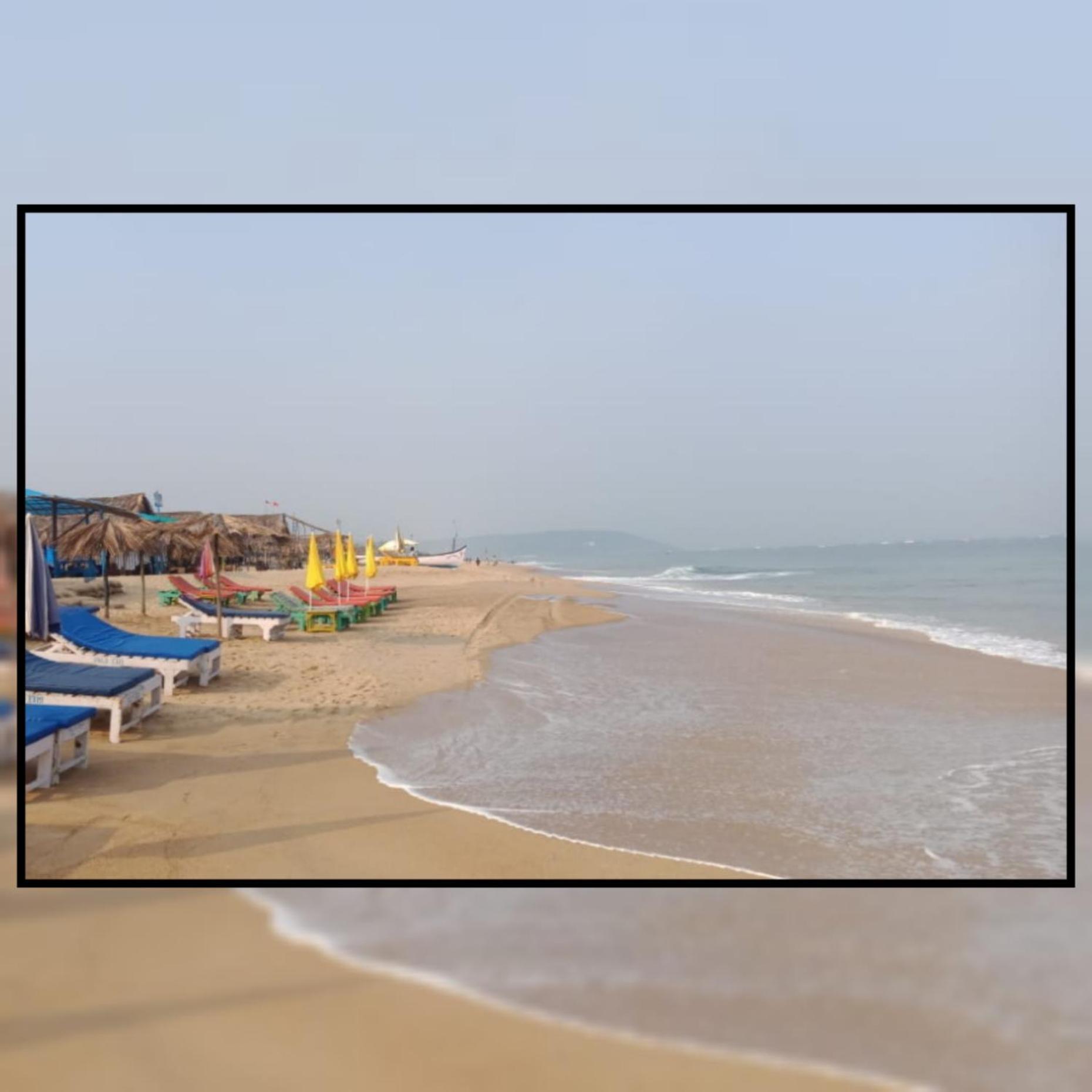 Yash-Deep 100 Meter Calangute Beach Walking Extérieur photo